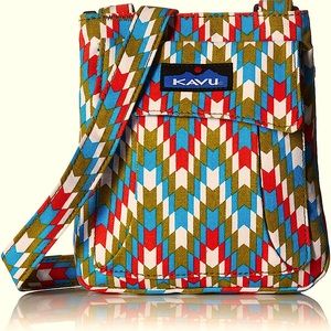 KAVU Women's Mini Keeper canvas crossbody travel bag